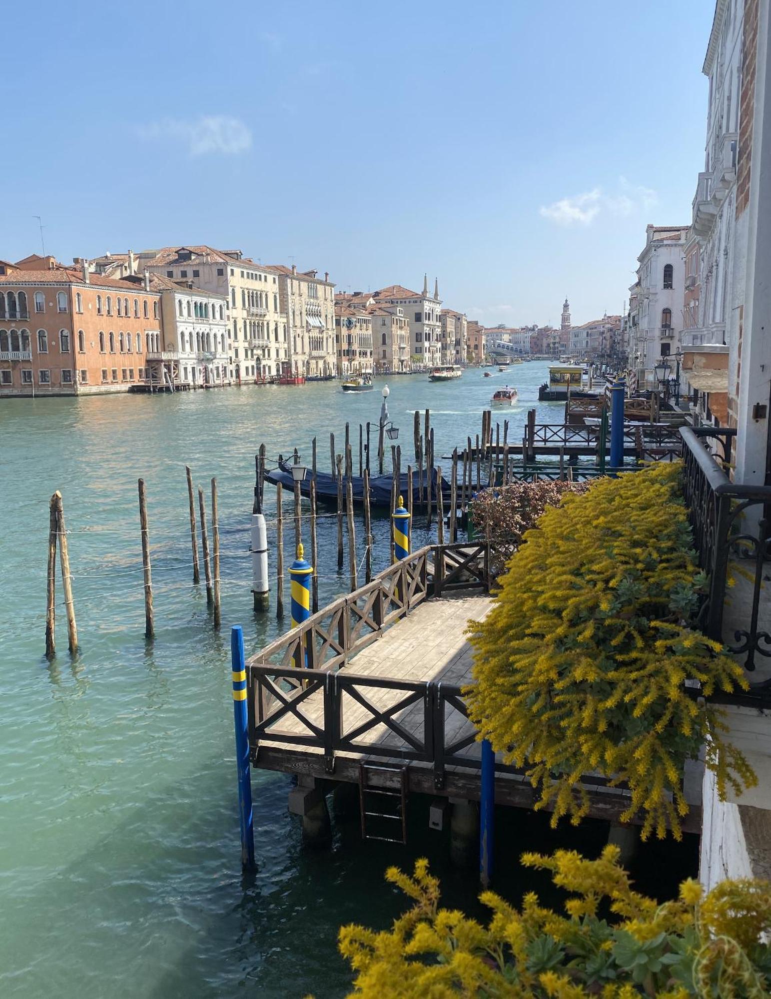 Honeymoon suite on Grand Canal Venetië Buitenkant foto